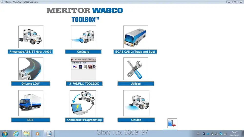 

2019 new Meritor Wabco Toolbox 12.9.1 + patch [unlimited install]