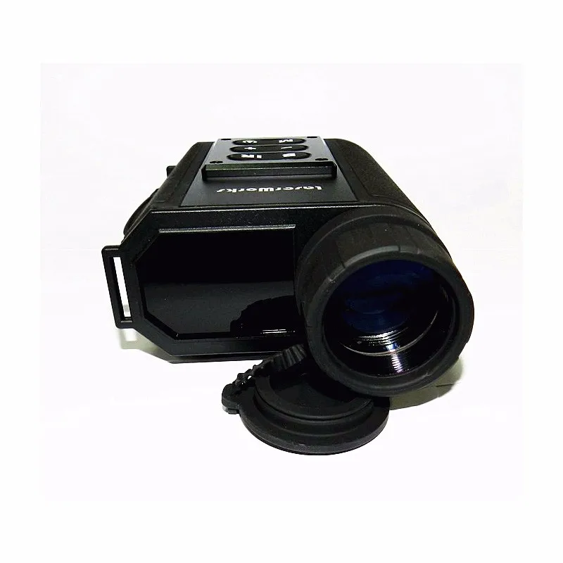 500 м черный цифровой ИК Ночное видение Лазерные дальномеры область компас Атмосферное Температура безопасности позиционирования металлический корпус