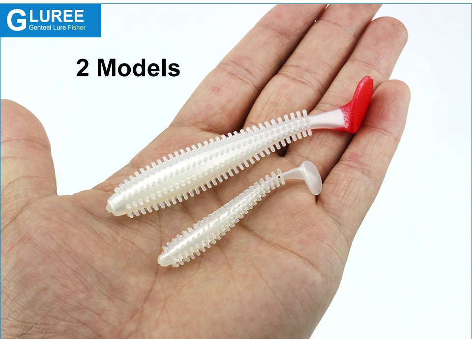 GLUREE-5PcsLot-Soft-Lure-6cm-9cm-Fishing-Lure-T-Tail-Sea-Cucumber-Artificial-Bait-Worm-Swimbait-Fishing-Tackle-Multicolor_10