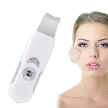 Ultrasonic Skin Scrubber Portable Facial Cleansing Device High Frequency Vibration Remove Blackhead Acne Peeling Beauty Device