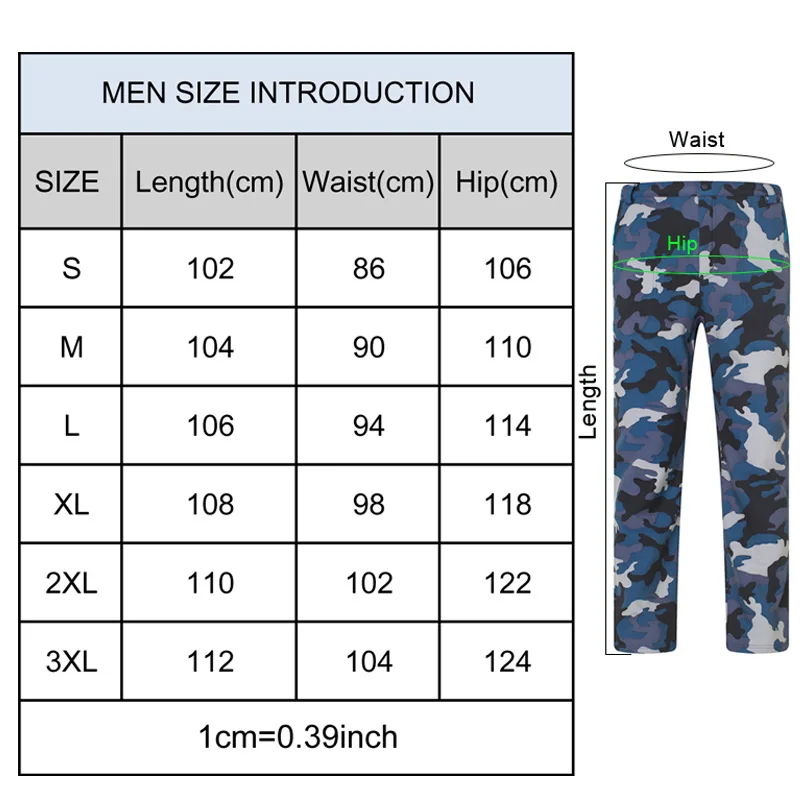 THE ARCTIC LIGHT Camouflage Pants Hiking Men Women Size S - 3XL Warm Winter High Quality Camping Nature Hike waterproof trousers THE ARCTIC LIGHT Camouflage Pants Hiking Men Women Size S - 3XL Warm Winter High Quality Camping Nature Hike waterproof trousers
