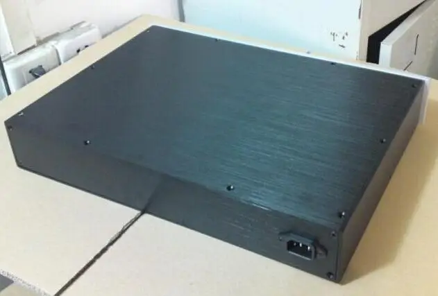 B 030 CNC чехол для корпуса из алюминия DIY аудио усилителя мощности 430 мм * 90 362 430*90*362