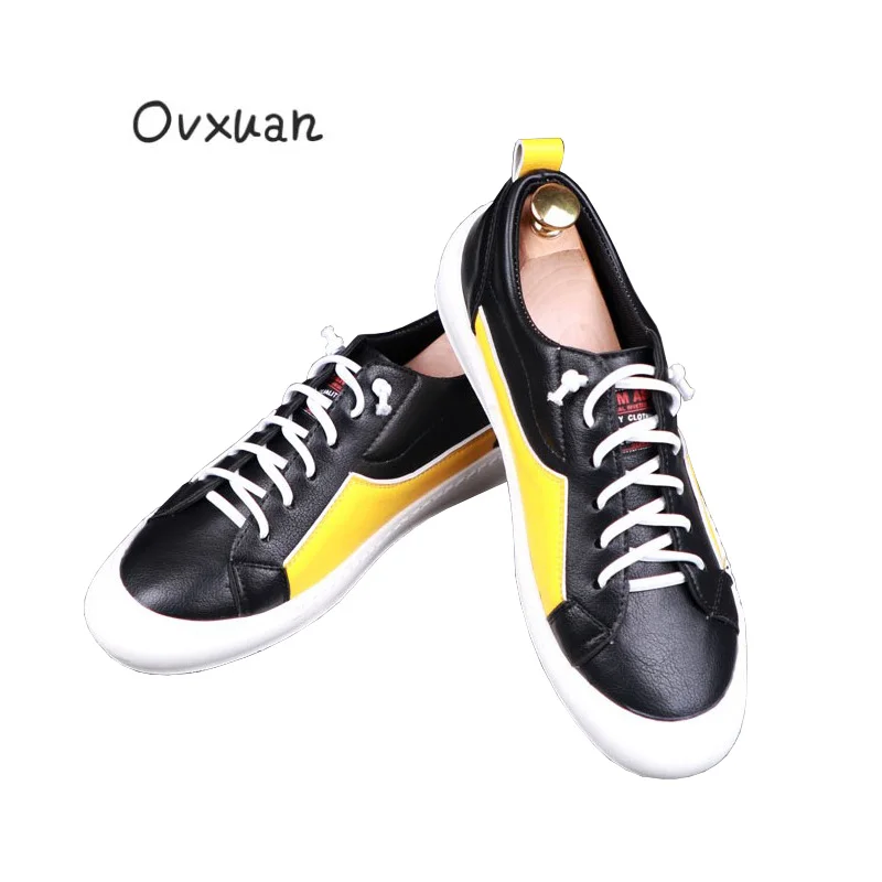 

Luxury Brand Male Designer Casual Trainer Sneakers Shoes Prom Dress 2019 Spring Autumn Loafers Shoes zapatos hombre Dropshipping