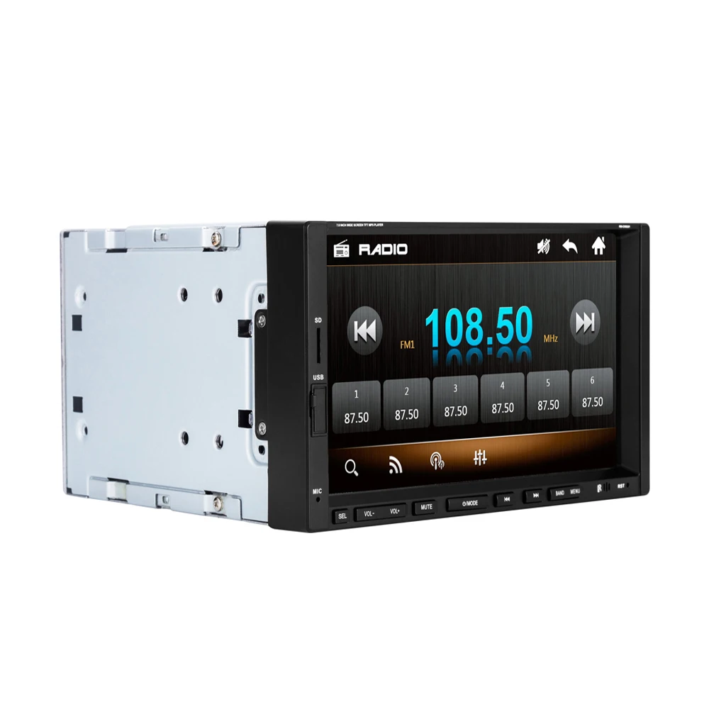 Автомобильный радиоприемник Rhythm 7 дюймов 2 din Bluetooth аудио сенсорный экран стерео