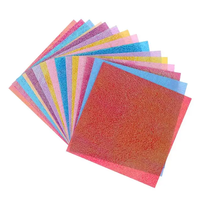 20pcs Shining Square Solid Origami Paper Folding Color Papers Kids ... 20pcs Shining Square Solid Origami Paper Folding Color Papers Kids ...