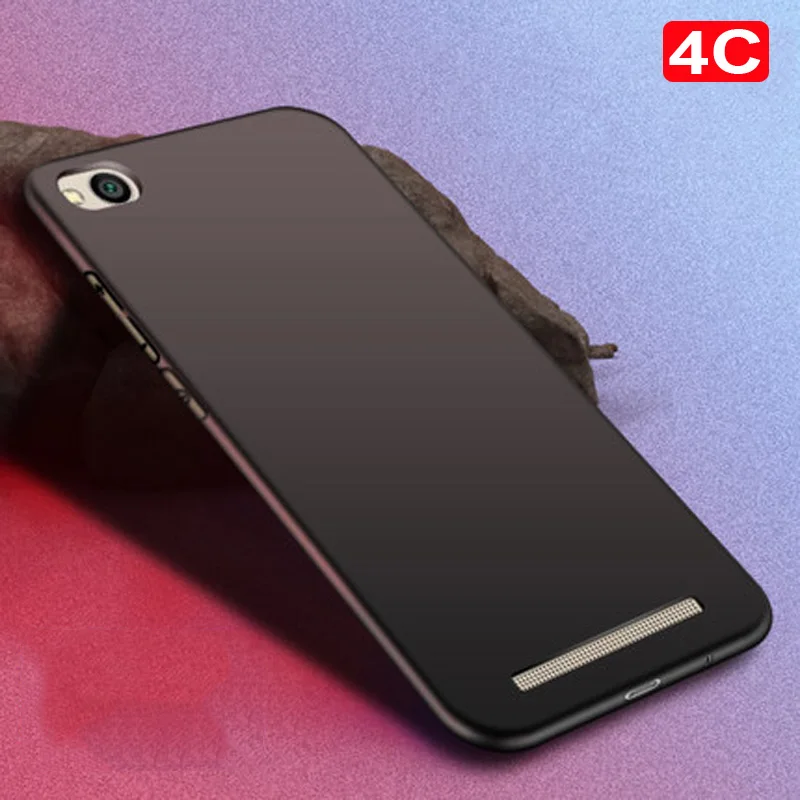 Мягкий силиконовый чехол для Xiaomi Mi 4C Матовый ТПУ тонкий защитный 4 C Mi4C телефона