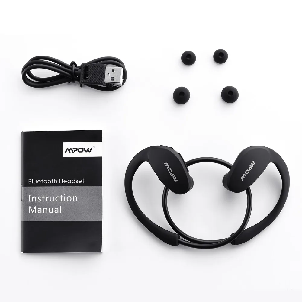 Mpow Cheetah MBH6 2-го поколения Беспроводные Bluetooth 4,1 наушники с микрофоном Hands Free Call AptX спортивные наушники для смартфонов