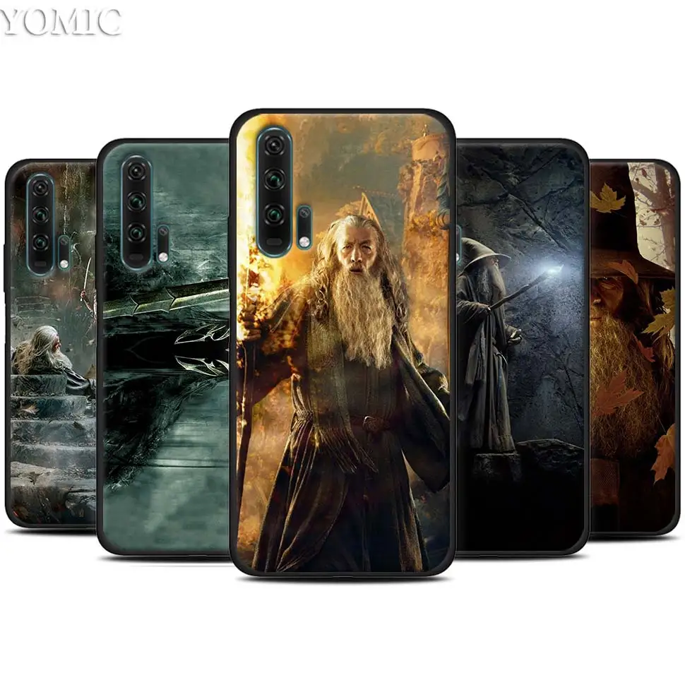 

The Lord of Rings Hobbit Black Silicone Case for Huawei Honor 20 Pro 10 20 Lite 20i V20 8X 8C 8A 8S Play Enjoy 9e 9s Case