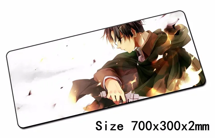 Attack on titan padmouse 700x300 мм площадку для мышь Notbook коврик для компьютерной мышки locrkand игровой коврик для мыши геймер для ноутбука коврик для мыши