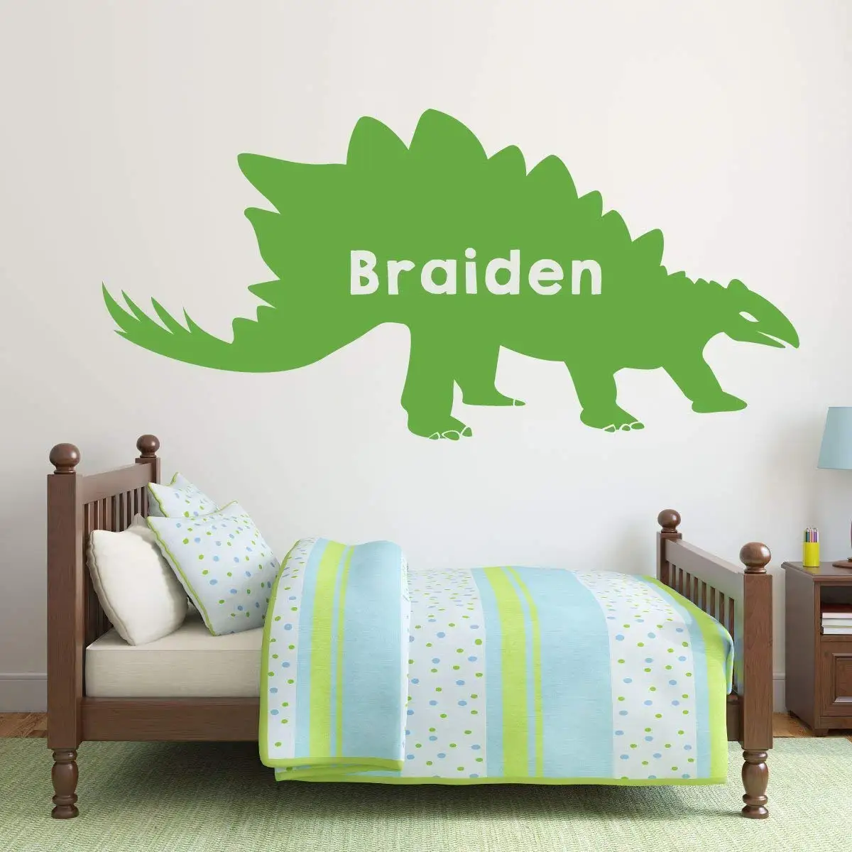 

Classic animal Custom Name Decorative Sticker Waterproof Home Decor For Kids Rooms Nursery Room Decor Waterproof Wall Art Decal