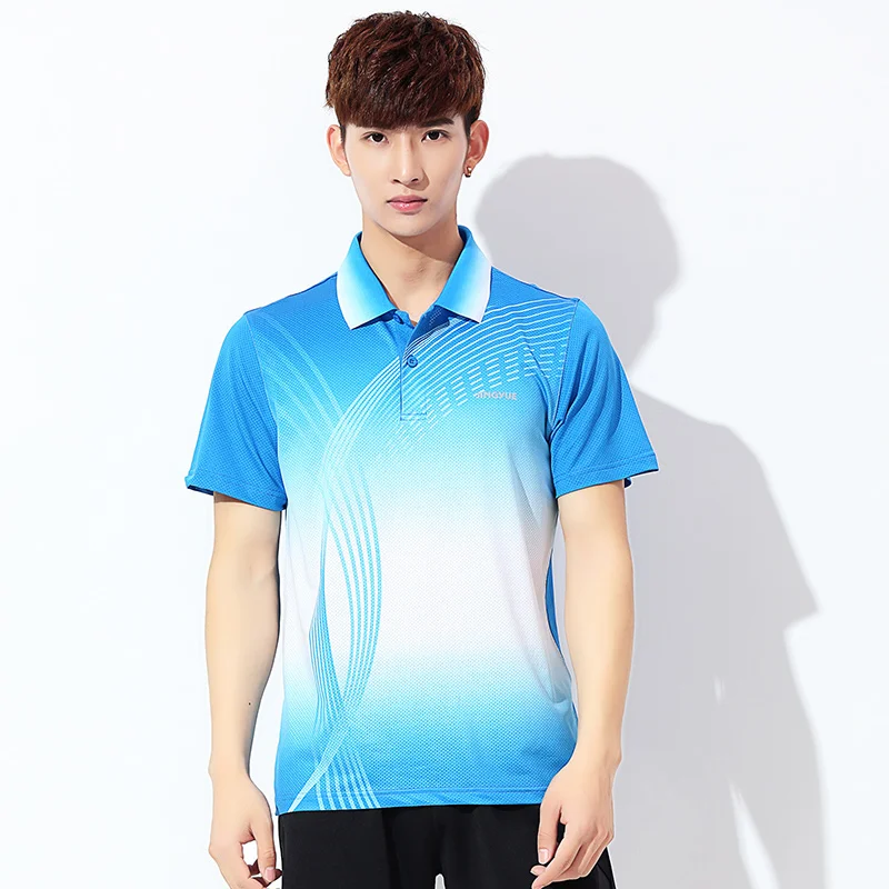 Nuevos hombres bádminton, de manga corta verano bádminton, secado rápido, de manga corta, tenis, camisetas, envío libre Nuevos hombres bádminton, de manga corta verano bádminton, secado rápido, de manga corta, tenis, camisetas, envío libre