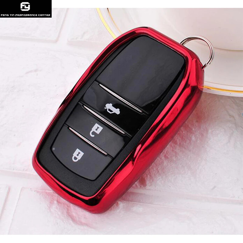 

Hot sell TPU Car Key Cover Case For Toyota Crown Camry Corolla
