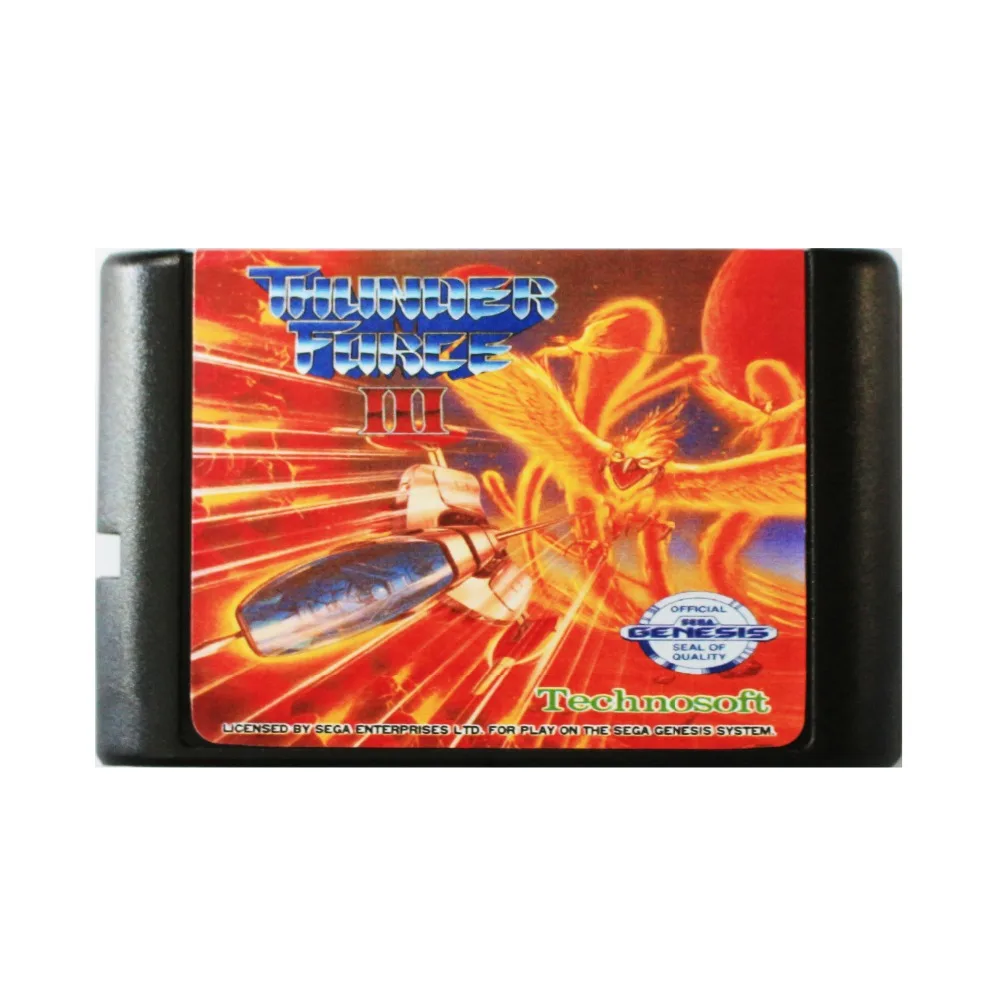 

Thunder Force 3 16 bit MD Game Card For Sega Mega Drive For SEGA Genesis