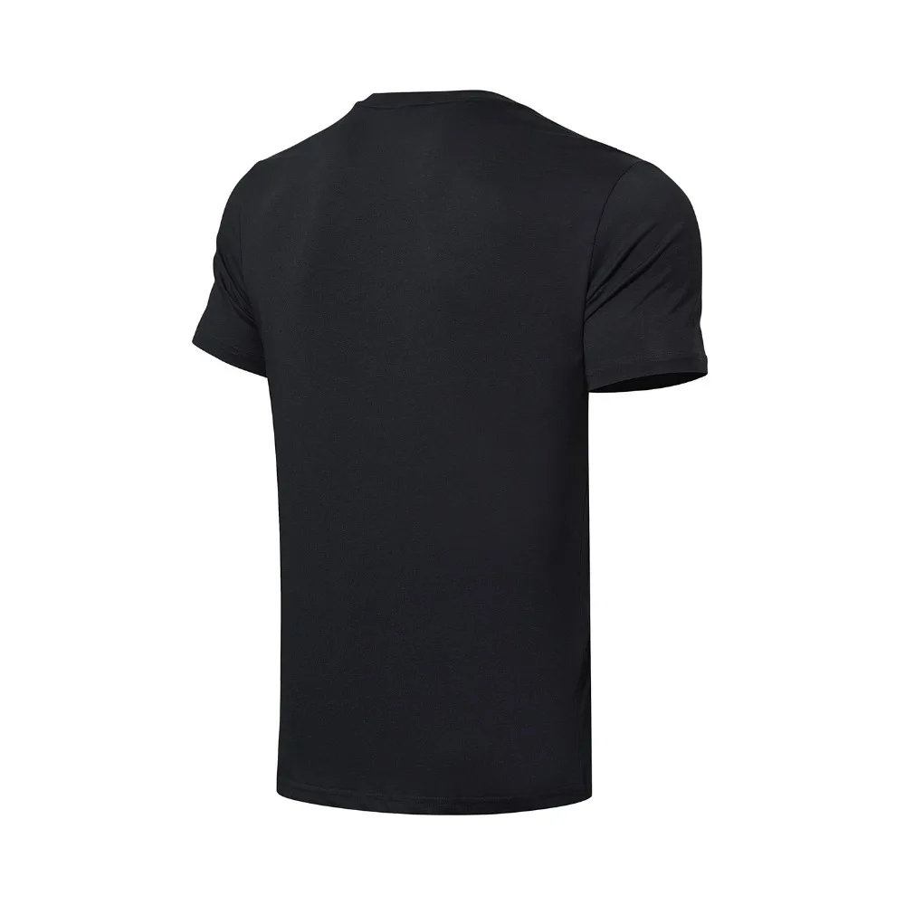 Preise Li Ning Männer Wade Serie Jersey Atmungsaktive 73% Baumwolle 27% Polyester Futter Regular Fit Sport T Shirts T AHSN493 MTS2834