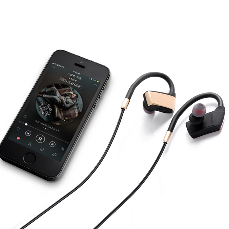 Беспроводные наушники Sprots музыка стерео Bluetooth 4.2EDR гарнитура за ухо с микрофоном