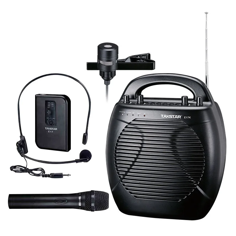 Takstar E17 multimedia wireless portable microphone
