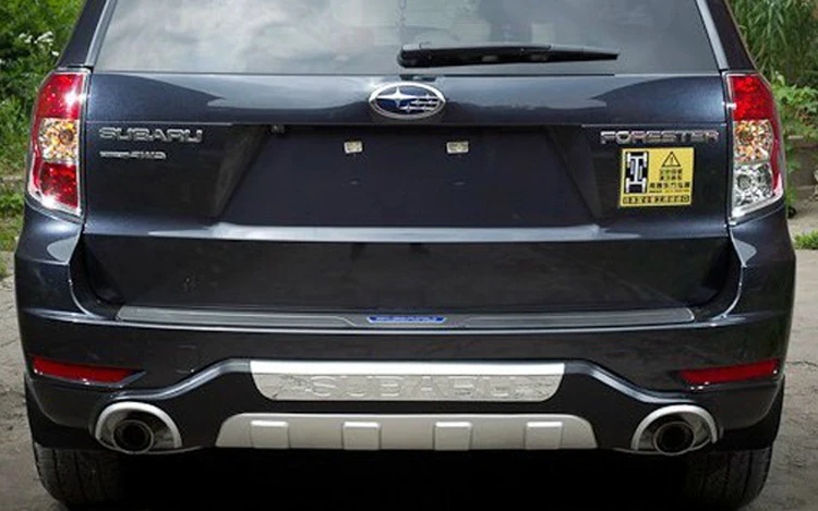 JINGHANG ABS передний+ Задний бампер протектор Защита опорная плита Подходит для Subaru 2008 2009 2010 2011 2012