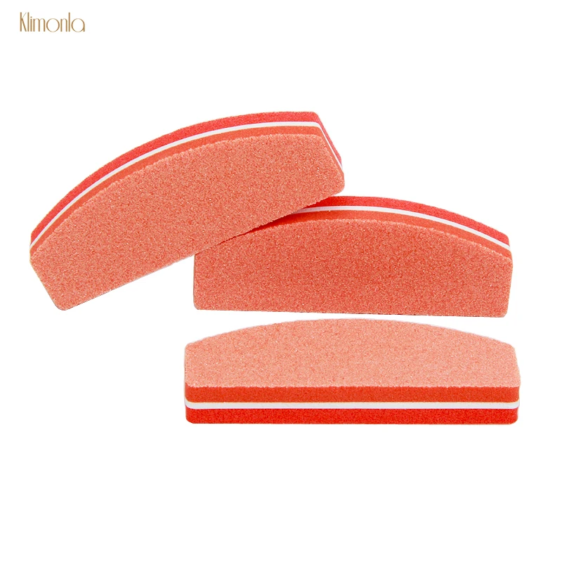 

10pcs Orange Nail Buffers File For UV Gel Mini Nail File Buffing Blocks Polishing Strips Manicure Pedicure Sanding Nail Art Tool