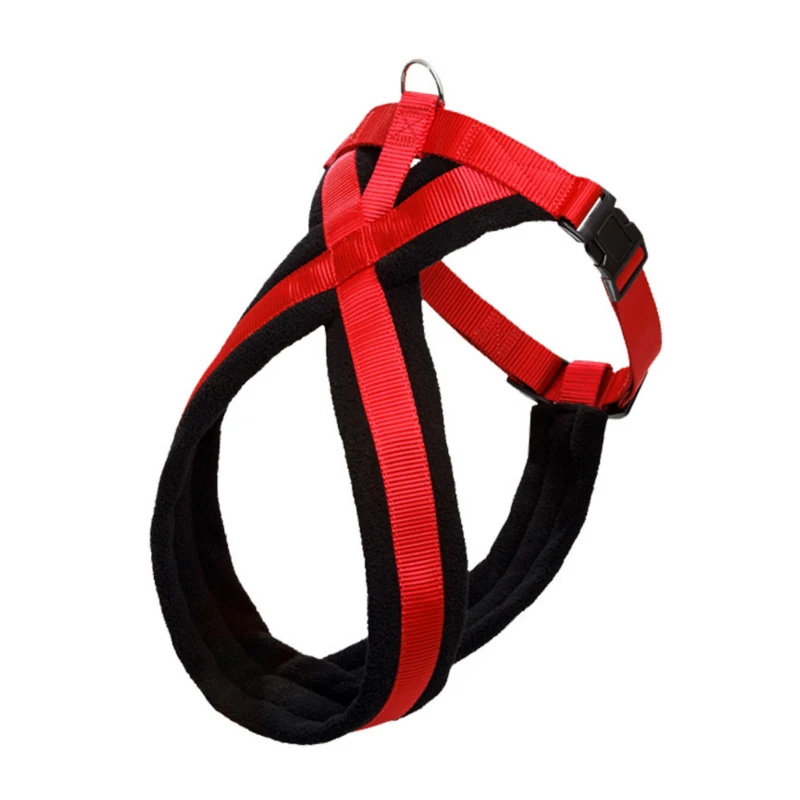 T MENG Adjustable Dog Harness Safety Straps Collar Mesh Vest Lint Nylon