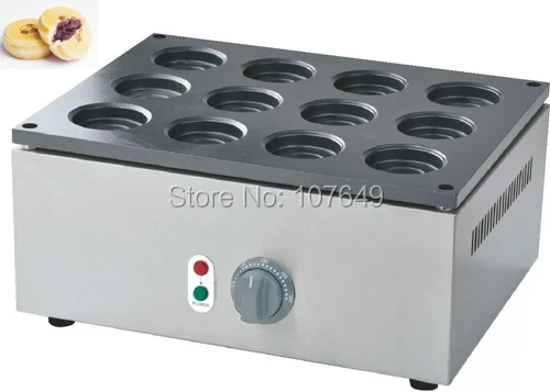 12pcs Commercial Use Non-stick 220v Electric Red Bean Waffle Obanyaki Imagawayaki Iron Maker Machine Baker Wholesale Home Appliances