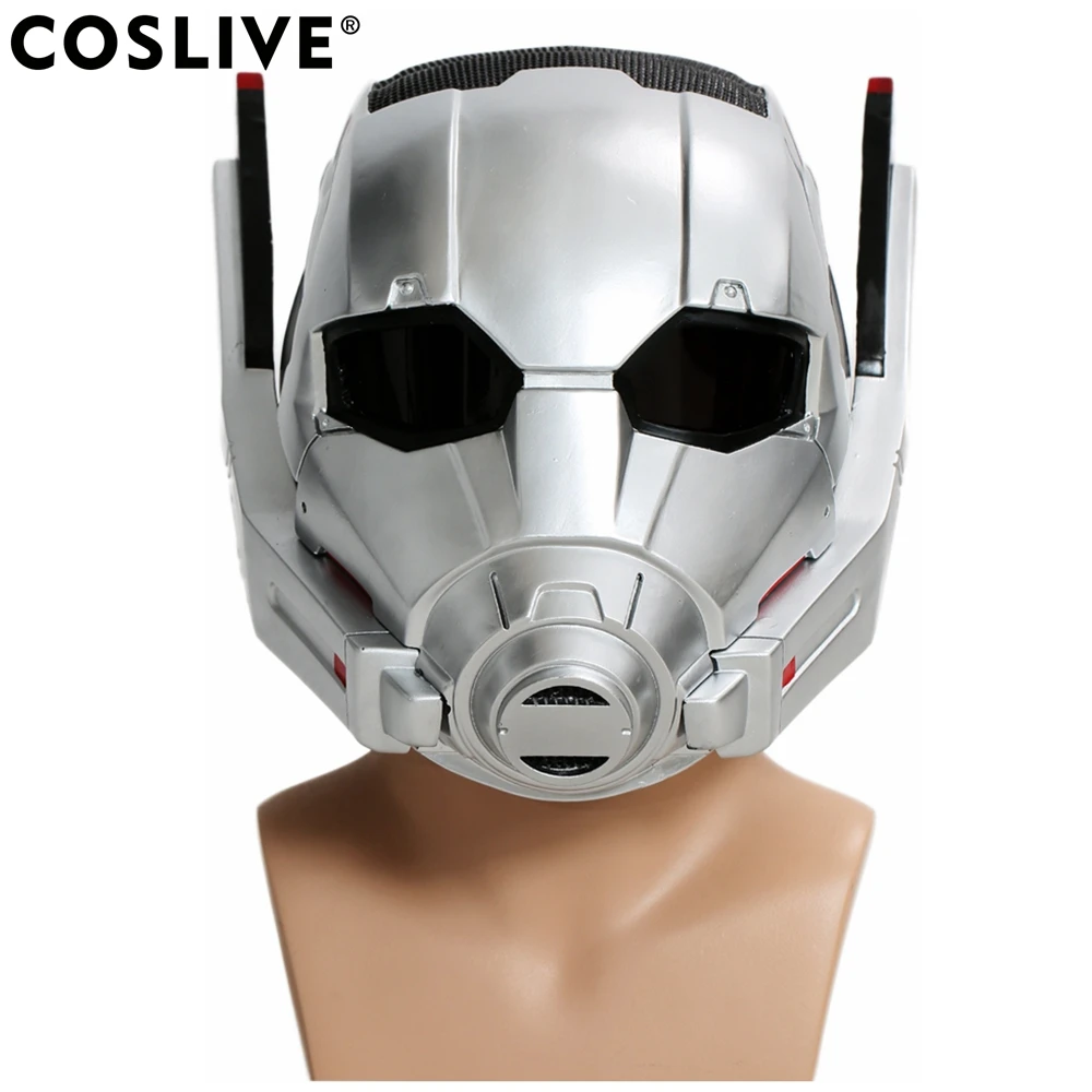 

Coslive Captain America 3 Ant man Helmet Full Head Ant-man Mask Movie Civil War New Version COSplay Halloween Prop