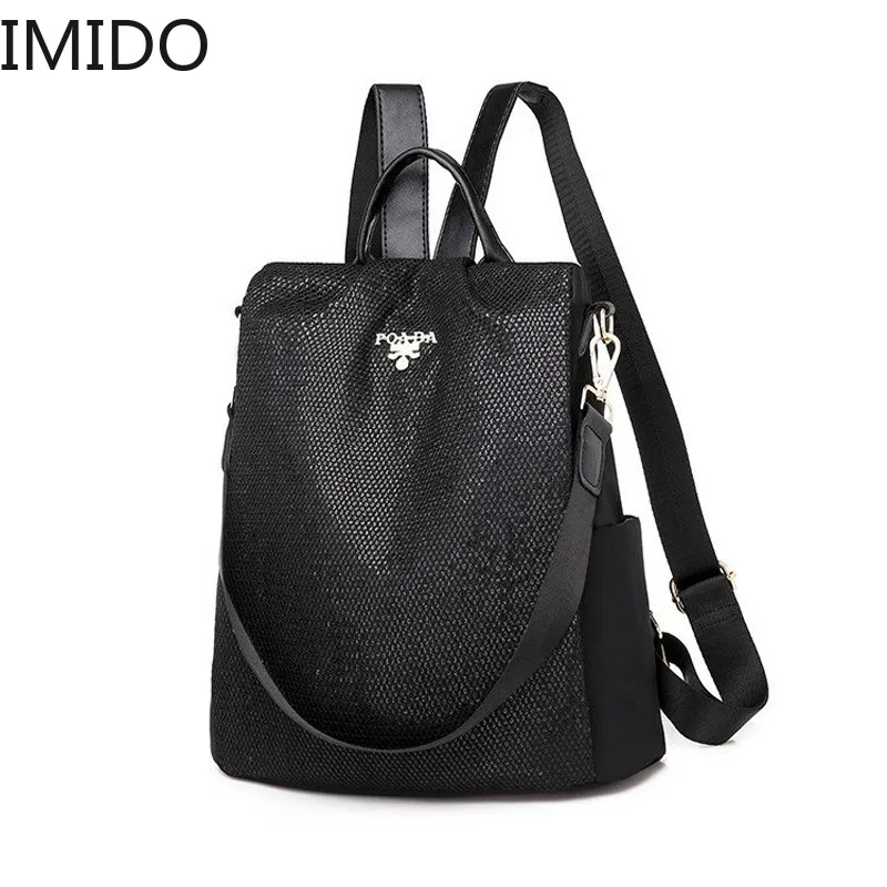 

New Fashion Ladies Sequin Backpack High Quality Anti-theft Multi-function Small Backpack Ladies Shoulder Bag Leisure Travel Bag