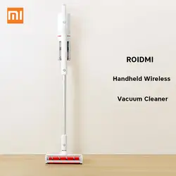 Xiaomi Mijia ROIDMI XCQ03RM портативный мощный вакуумный пылесос 18500 pa цифровой двигатель приложение умный пульт дистанционного управления ЕС