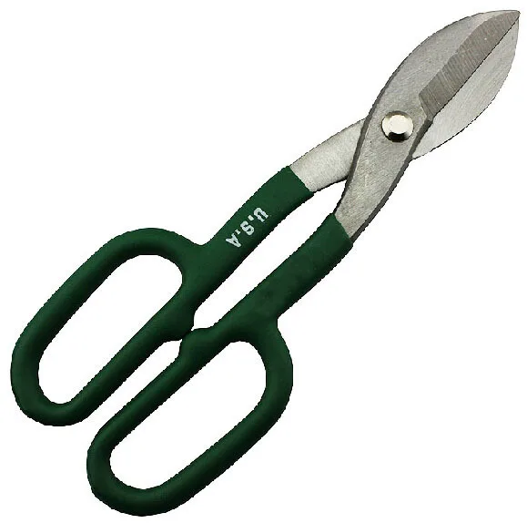 High Grade USA Standard Tin Snips Aviation Snip Galvanized Iron Scissor