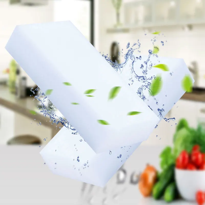

20pcs 10*6*2cm Melamine Sponge Magic Sponge Eraser for Kitchen Office Bathroom Clean Accessory/Dish Cleaning Nano Kitchen Sponge