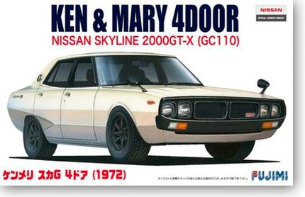 Nissan Kenmeri Skyline C110 1/24 сборка модели автомобиля 03885