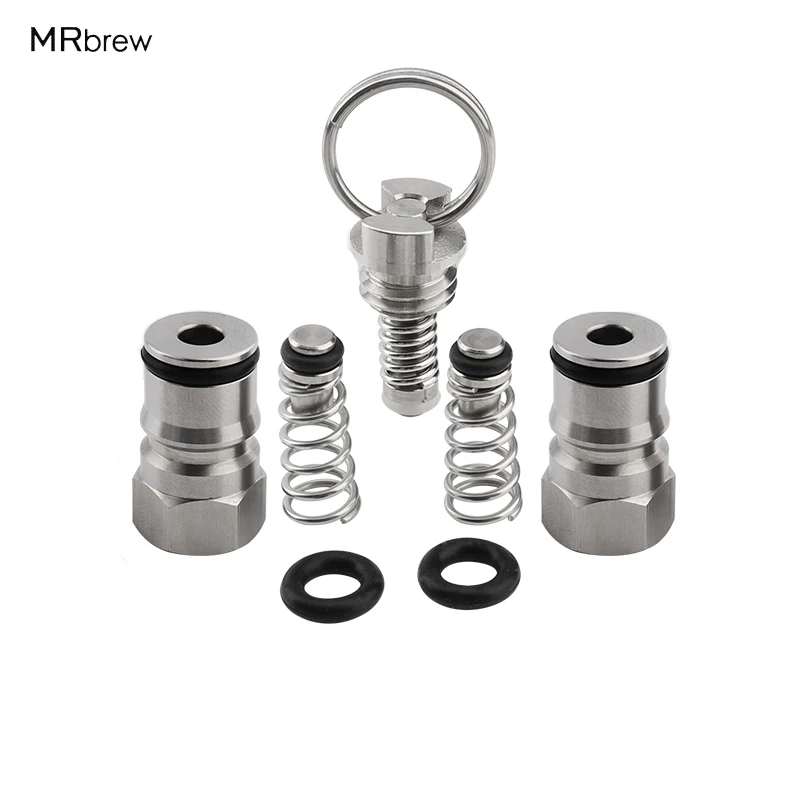 Home Brewing ball lock post 19/32'' 18 Kegs Seal Replacement Kit Posts