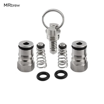 

Home Brewing ball lock post 19/32''-18 Kegs Seal Replacement Kit Posts, Pressure Relief Valve,Poppets for Cornelius Keg