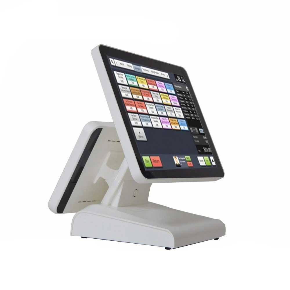 Cheap POS System Wholesales 15 Inch Dual Capacitive Touch