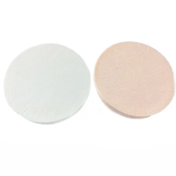 

2pcs 90mm big round makeup foundation sponge puff powder puff cosmetic make up face care tools White Nude