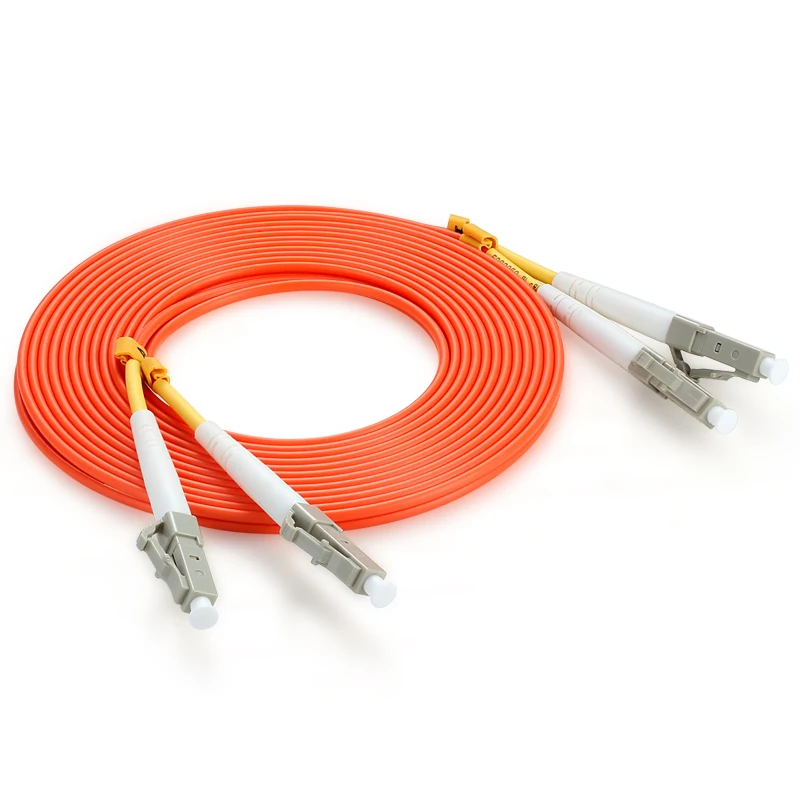 

Optical Fiber jumper Patch Cord LC/UPC to LC/UPC Multimode OM2 50/125um Fibre Channel Cable 3.0mm 3M connector