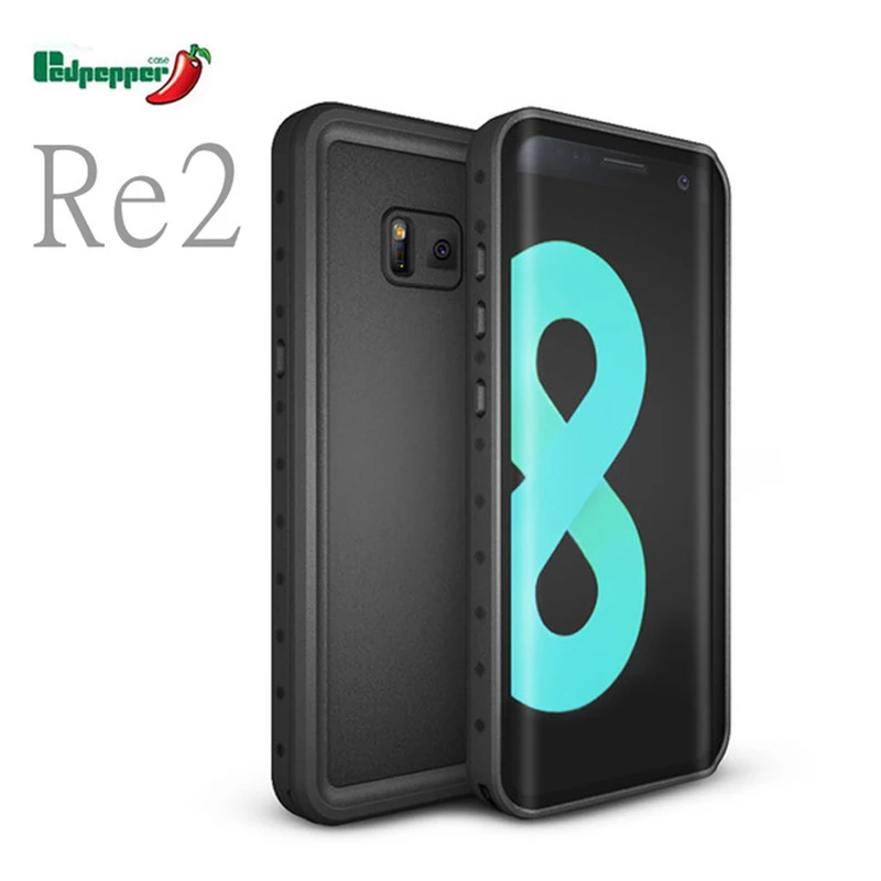 

Redpepper RCN Re2 Diving Waterproof Case For Samsung galaxy S8 / S8 Plus Soft Silicone Rubber Shockproof Dustproof Cover case