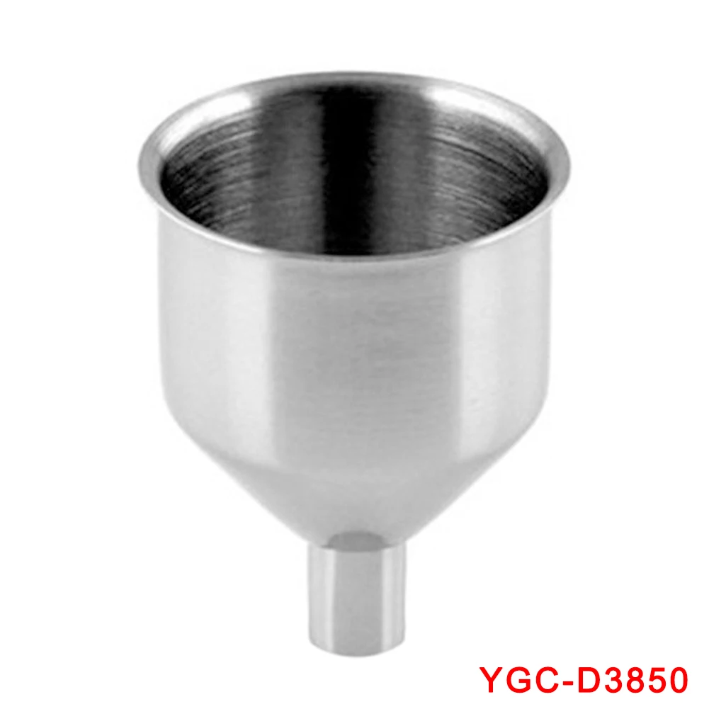 YGC-D3850 Фильтр компактный прочный Воронка износостойкий удобный практичный из нержавеющей стали бункер для эфирных масел бутылки фляги - Цвет: YGC-D3850