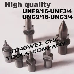 Высокое качество Американская система твердосплавные форма сверла UNF UNC9/16 5/8 3/4 импортированный материал плоский тип