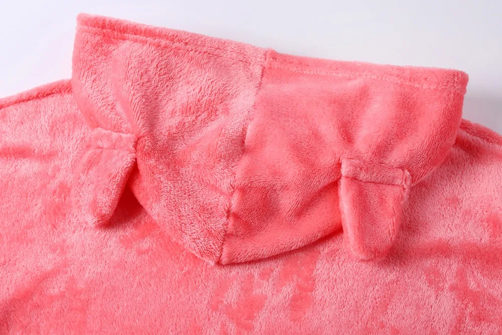 Queenral Warm Pajamas Set For Women Pyjamas Women Plus Size Winter Sleepwear Women Set Sexy Embroidery Pijama Warm Nightwear 16