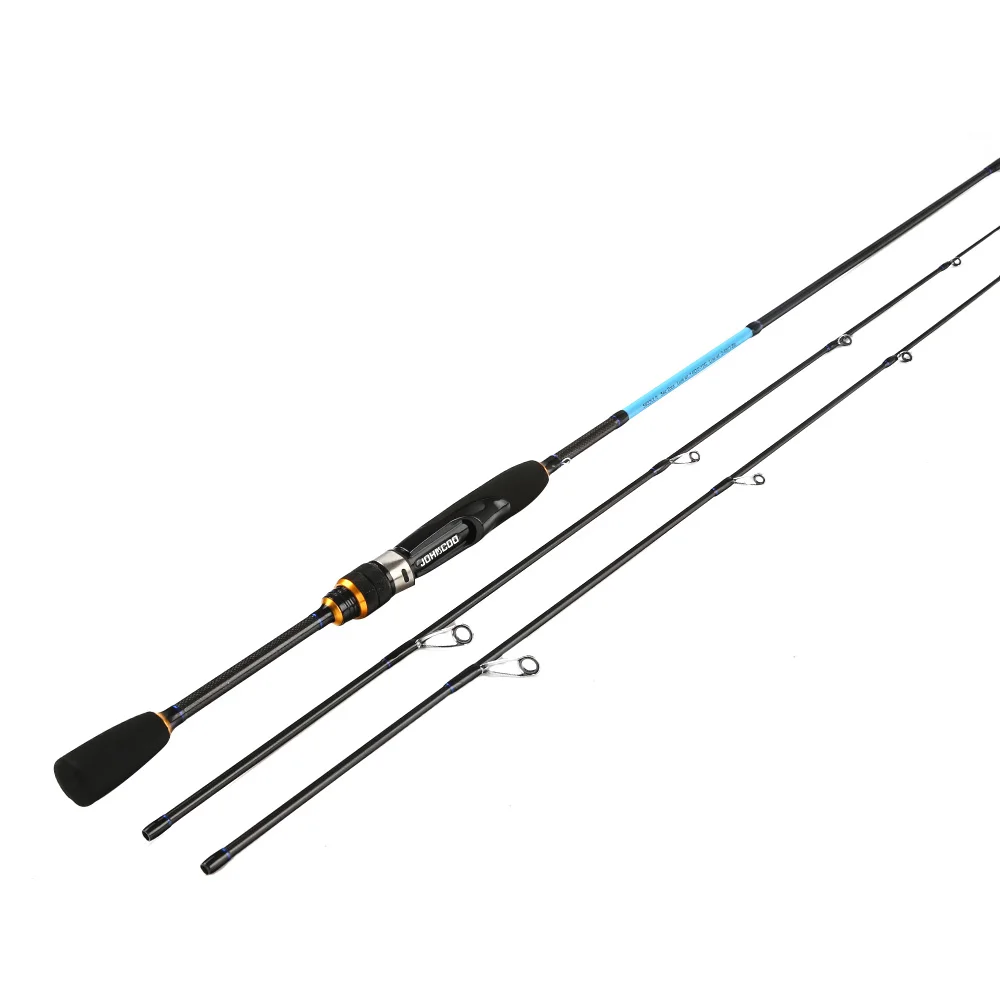 Haste de Fiação Vara de Pesca Carbono para Luz Vara de Pesca para Truta Ponta Sólida 1.92m 2.1 Ação Rápida Jigging para Truta Poleiro ul - l 4 carbono para luz jigging vara de pesca para truta poleiro
