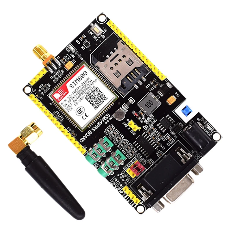 

Sim800 Gsm Gprs Module Wireless Data Transmission Sim900A Upgrade Support 3.3 V / 5 V Ttl for 51 Stm32 Smart Electronic