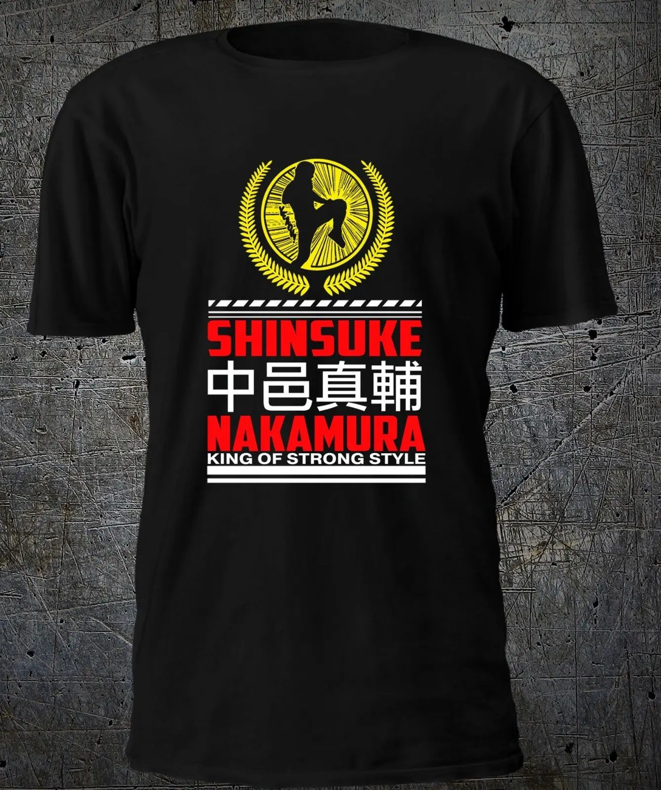 عالية الجودة عارضة الطباعة المحملة جديد شينسوكى ناكامورا اليابان برو المصارعة T قميص S-4XL تيشيرت رجالي عالية الجودة عارضة الطباعة المحملة جديد شينسوكى ناكامورا اليابان برو المصارعة T قميص S-4XL تيشيرت رجالي