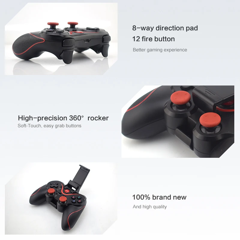 Data Frog Wireless Bluetooth Gamepad Support Official App Game Controller For Iphone Android Smart Phone For Ps3 Pc Tv Box Data Frog Wireless Bluetooth Gamepad Support Official App Game Controller For Iphone Android Smart Phone For Ps3 Pc Tv Box
