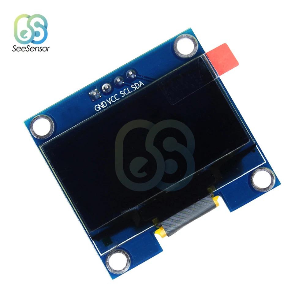 4Pin 1," 1,3 дюймов белый OLED 128X64 OLED модуль экрана дисплея для arduino 1,3" IIC I2C общаться