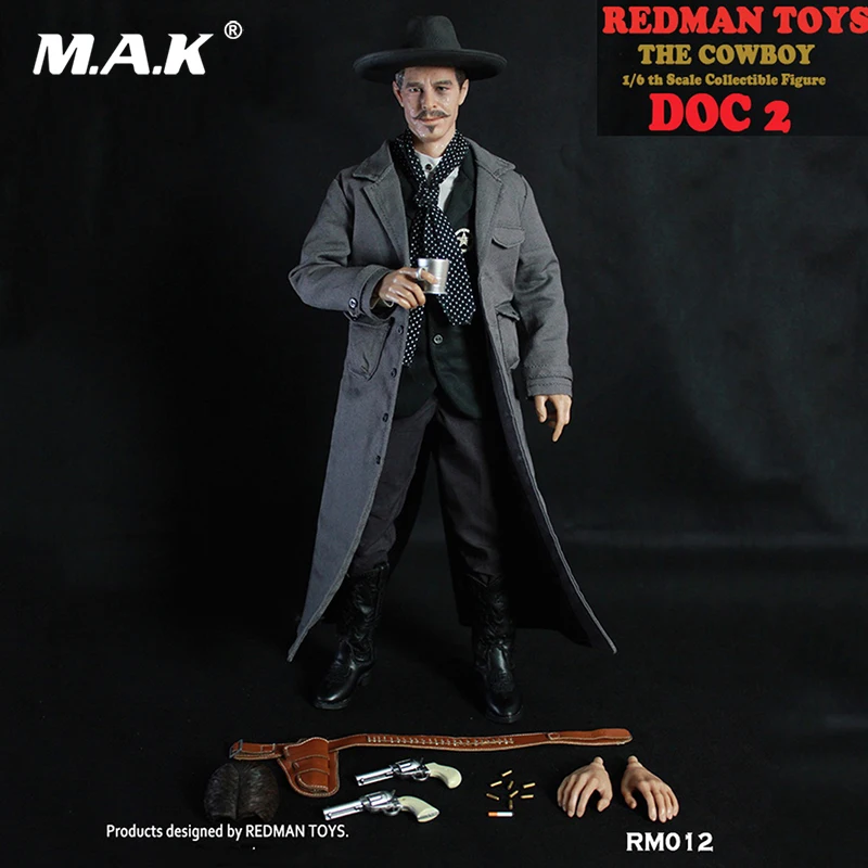 REDMAN TOYS The Cowboy Action Figure Set RM034 The Bad 1//6 Scale Male Model Toys