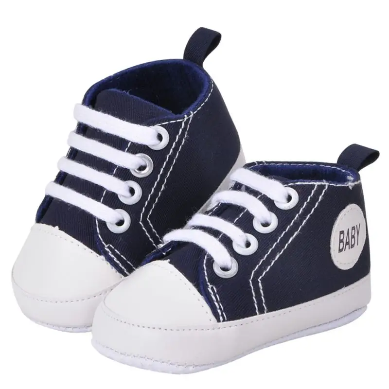Модная детская парусиновая обувь для малышей, повседневная обувь на шнуровке, повседневная обувь, мягкая детская обувь для первых шагов, 11-13