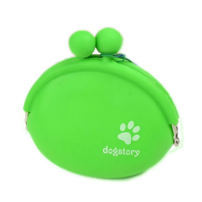 Pet Dog Snacks Bag Outdoor Walking Food Treat Storage Pockets Silicone