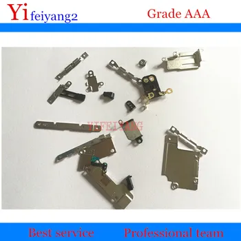 

30set YIFEIYANG A Quality 100% NEW Inside Small Metal Parts Holder Bracket Shield Plate Set Kit for iPhone 6s 6s plus