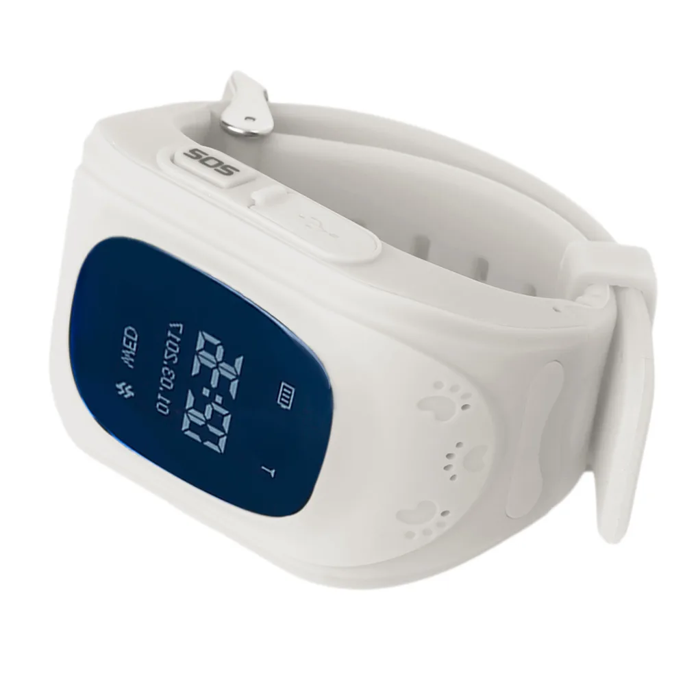 Q50 Смарт-часы для детей lcd GSM GPRS локатор трекер анти-потеря телефон Поддержка Детские часы для IOS Android без gps