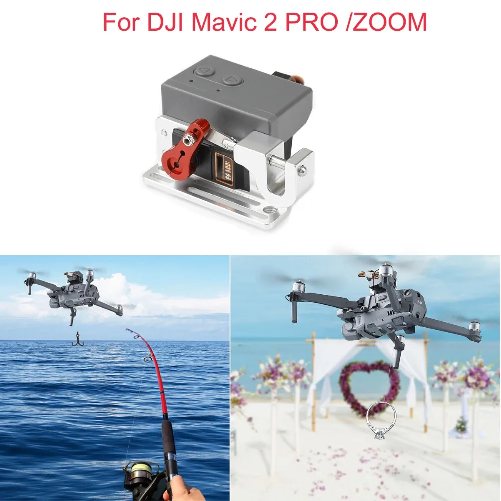 Shinkichon Pelter рыба приманка рекламные кольца Метатель для DJI MAVIC 2 Pro/Zoom, удаленная параболическая система падения воздуха